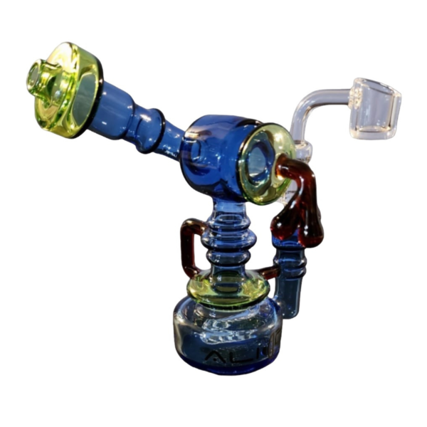 Bong supreme mini oil rig reciclador 15cm