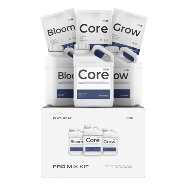 Athena Pro Line Mix Kit (3 Sobres de 0,9 Kilos Grow+Core+Bloom)